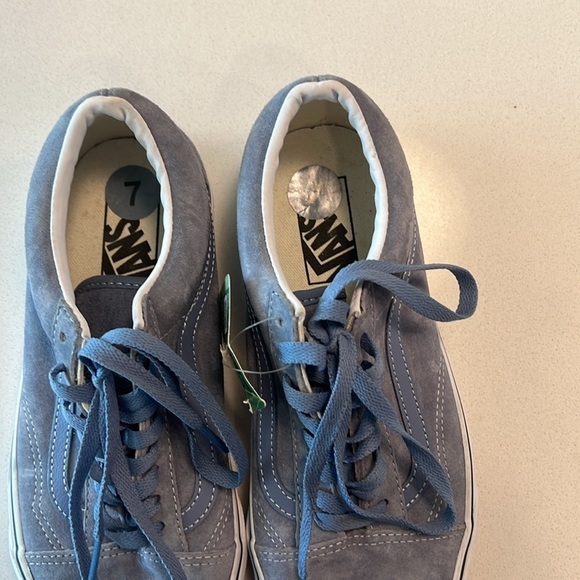 Vans Old Skool HEIQ Eco Dry Dupont Shoe Light Blue - Picture 2 of 8